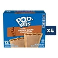 thumbnail image 5 of Pop-Tarts Frosted Brown Sugar Cinnamon Toaster Pastries, Breakfast Foods, Shelf-Stable, 81.2 oz (48 Count), 5 of 13