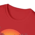 thumbnail image 3 of Man with Glasses in the Sun Unisex Softstyle T-Shirt Boho Dream Trippy, 3 of 3
