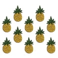 thumbnail image 6 of Glitter Decor Iron On Patches Embroidered Patches Sequins Pineapple Applique Jackets Jeans Bags Cloth T Shirt Sweater Bag Cloth Elbow Clothing Christmas Custom Decor 10pcs Pineapple Stickers, 6 of 7