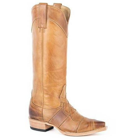 

Women s Stetson Parker Boots Handcrafted Brown
