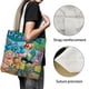 thumbnail image 3 of Dragon Tales Bolso de tela con estampado de lienzo para mujer, bolsa de compras reutilizable y estética, con cremallera interior, regalo para mujer, 35 × 40 cm., 3 of 6