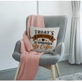 thumbnail image 3 of Quote Saying Decor Throw Pillow Covers, Funny Coffee Quote and Saying Cotton Linen Decorative Pillow Covers for Home Sofa Bed Room Pillowcase 18"x18", 3 of 4