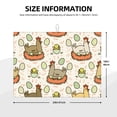 thumbnail image 2 of Funny Chicken Egg Cute Farm Large Kitchen Drying Mat 18x24 Inch Ultra Absorbent Dish Drying Mats Foldable Countertop Protector, 2 of 8