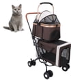 thumbnail image 4 of Animal de Compagnie, Double Animal de Compagnie 4 Roues Multifonction pour Chat, 4 of 7
