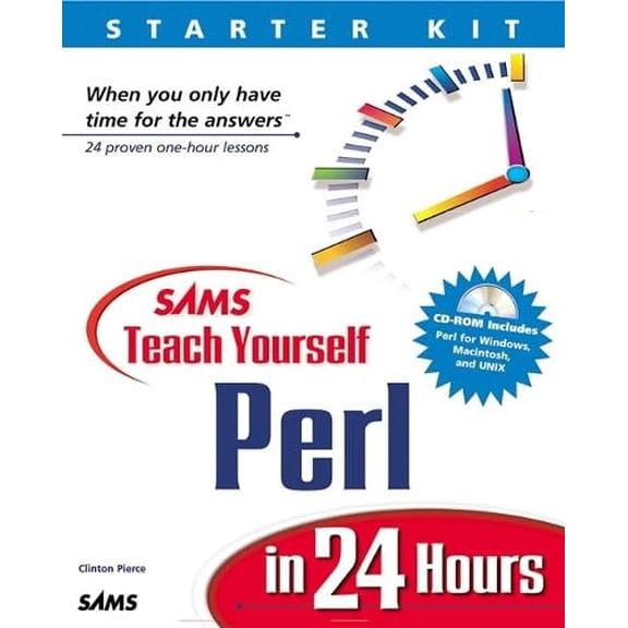 Pre-Owned Sams Teach Yourself Perl in 24 Hours with CDROM