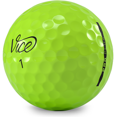 Vice Golf Pro Plus Golf Balls, 12 Pack, Lime