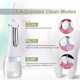 thumbnail image 4 of Irrigador dental eléctrico de 3 velocidades, dispositivo de limpieza bucal, hilo dental, limpiador de dientes portátil para el hogar, limpiador de dientes (blanco), 4 of 5