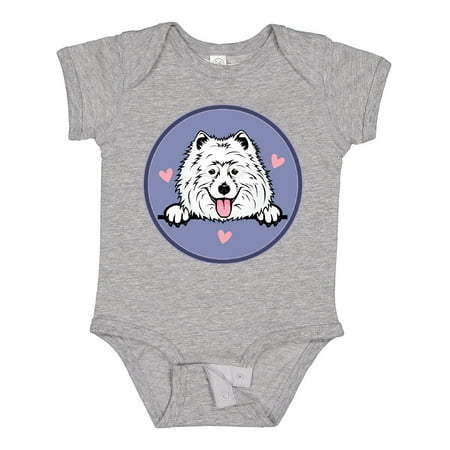 

Inktastic Samoyed Dog Lover Gifts Gift Baby Girl Bodysuit