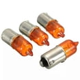 thumbnail image 3 of 4PCS Motorcycle Motorbike Mini Indicator Bulbs Halogen BA9S Base Amber 12V 21W, 3 of 5