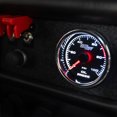 thumbnail image 2 of GlowShift 2-5/8" Black & White Racing Series 100 PSI Oil Pressure Gauge Kit, 2 of 7