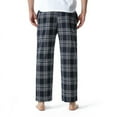 thumbnail image 4 of Mingw Navy,XL Pajama Pants for Men Plaid Cozy Long Sleep Pants Soft Lounge Homewear Pants, 4 of 6