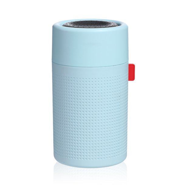 Difusor de niebla Humidificador de aire recargable USB inalámbrico de 750 ml Pulverizador humectante portátil con luz nocturna, Azul sidaley HA008650-03B