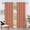 Terracotta, variant on AOFOTO Watercolor Fall Maple Leaf Grommet Blackout Curtains Set of 2 Autumn Thanksgiving Room Darkening Window Drapes for Living Room 42W x 84L Inches
