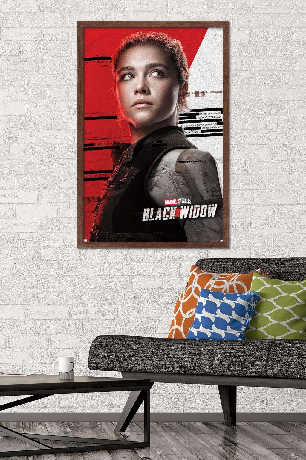 Marvel Cinematic Universe - Black Widow - Yelena Pose Wall Poster, 22.375" x 34", Framed