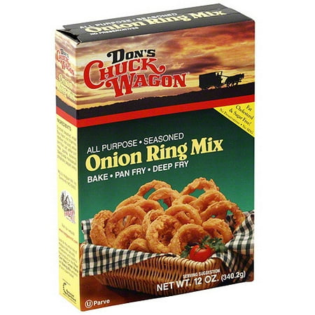 Don's Chuck Wagon Onion Ring Batter Mix, 12 oz (Pack of (Best Sauce For Onion Rings)