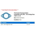 thumbnail image 2 of Thermostat Housing Gasket - Compatible with 2003 - 2010 Dodge Ram 1500 5.7L V8 2004 2005 2006 2007 2008 2009, 2 of 2