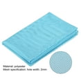 thumbnail image 5 of Uxcell 120cm/46.8inch Mesh Fabric Slightly Stretchy for Backpack Pocket,Netting Bag,Shopping Bag Sky Blue 1yd, 5 of 6