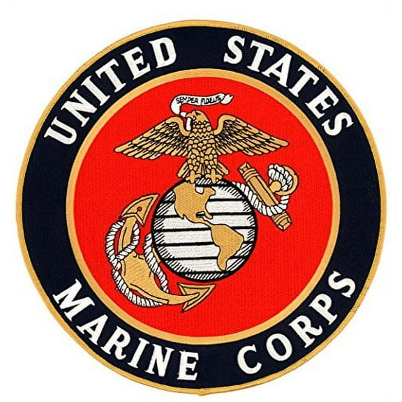 US Marine Corps EGA Semper Fi Embroidered Large Back Patch Iron Sew RPPM8297