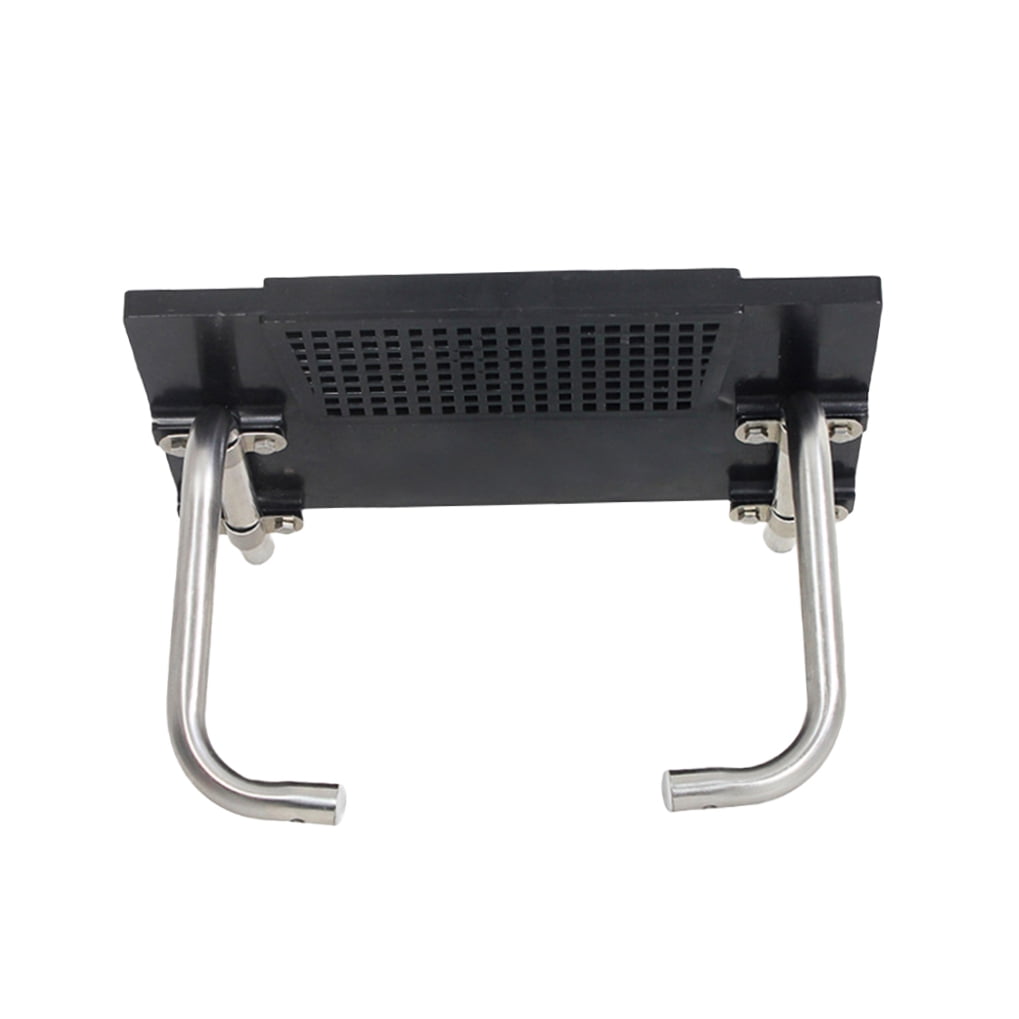 WORGEOUS Inflatable Boat Kayak Accessories Motor Mount Rack Bracket for Inflatable Air Boat Kayak Boat Accessories Marine Fishing (Black)