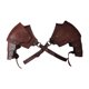 thumbnail image 4 of Hombrera medieval arnés corporal para el pecho jinwen ajustable, 4 of 8