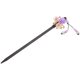 thumbnail image 2 of Estilo antiguo Horquillero Floral Pelo Pelo Titular Amatista Tassel Pelo Chalkstick, 2 of 5