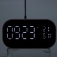 thumbnail image 3 of S2 carcasa de Metal pantalla LCD altavoz inalámbrico Bluetooth despertador sonido de graves innovador altavoz de cabecera caja, 3 of 8