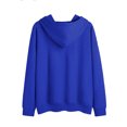 thumbnail image 4 of Jeans Grande Taille pour Femmes, Pull à Capuche Imprimé à Manches Longues et Col Rond, 4 of 4