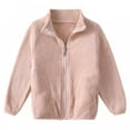 thumbnail image 1 of Veste en Molleton à Fermeture Éclair pour Petit Garçon, Manteau Léger pour Bébé Fille 1-10 Ans, 1 of 6