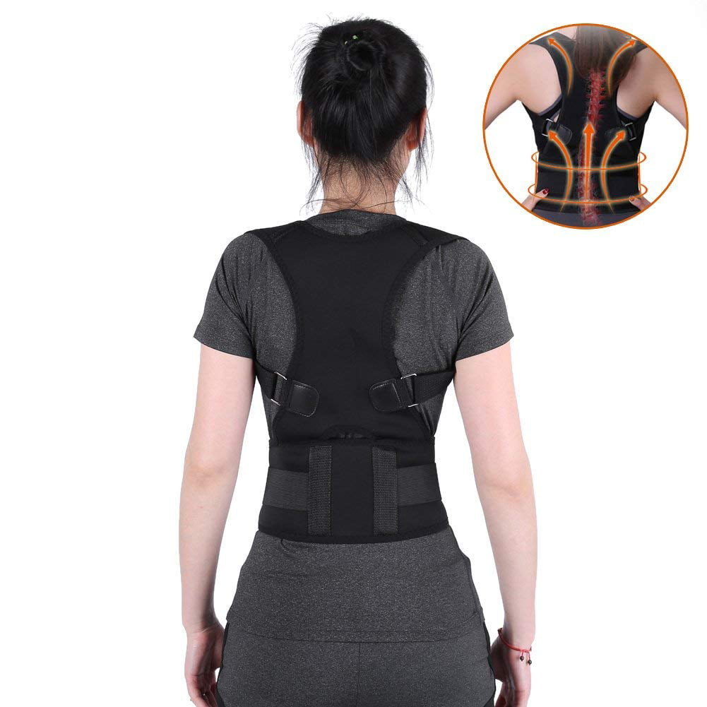 Women Posture Corrector Support Magnetic Back Shoulder Brace Belt Band for Men 