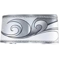 thumbnail image 4 of 10 cm x 9 m 1 Royal Volume Decorative Wall Sticker with Silver Gray Wave Pattern for Home Decor, 4 of 4
