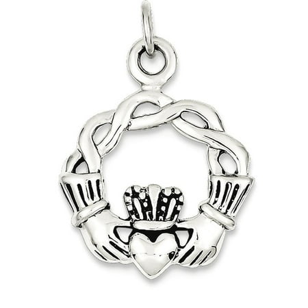 925 Sterling Silver Irish Claddagh Celtic Knot Pendant Charm Necklace Fine Jewelry Ideal Gifts For Women Gift Set From Heart