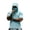 Light Blue -BO19, variant on Inglocry Mens Sun Protection Hoodie UPF 50 Short Sleeve Sun Shirts Lightweight Quick Dry Rash Guard with Mask Fishing Shirts 2026 Complexion M