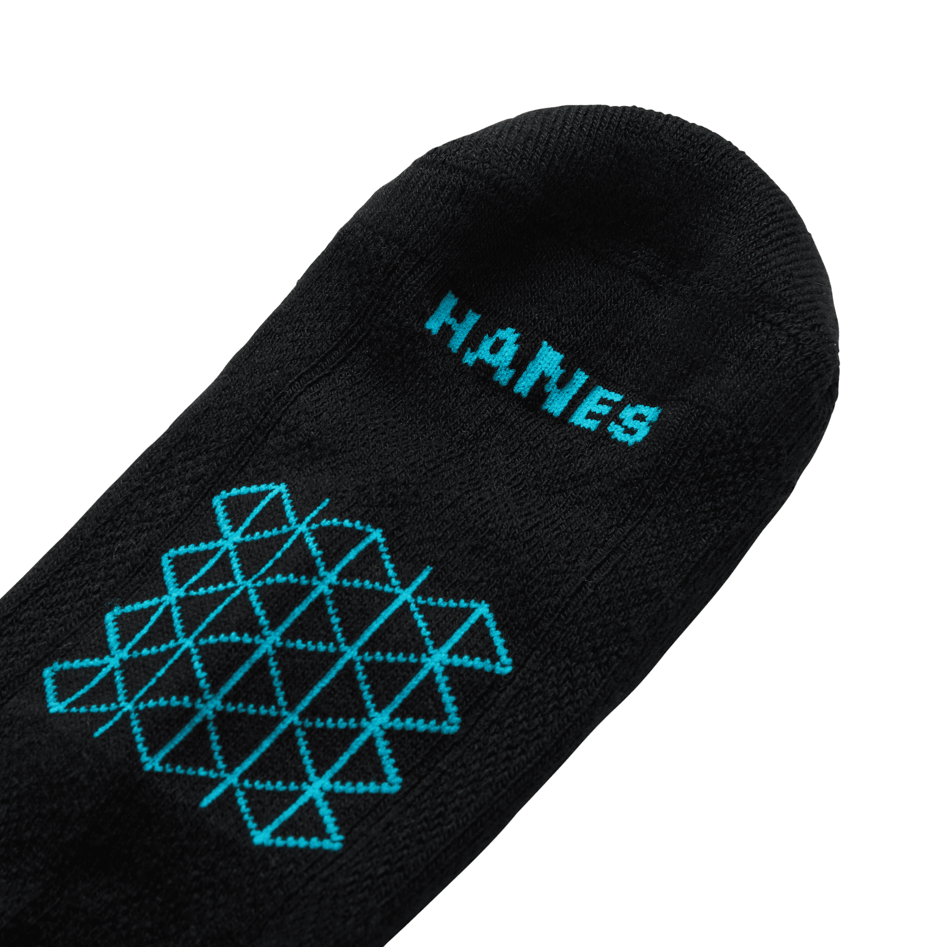 Hanes Mens Crew Socks, Cushioned, Absolute Comfort, 3-Pack, Size 6-12, White Multi