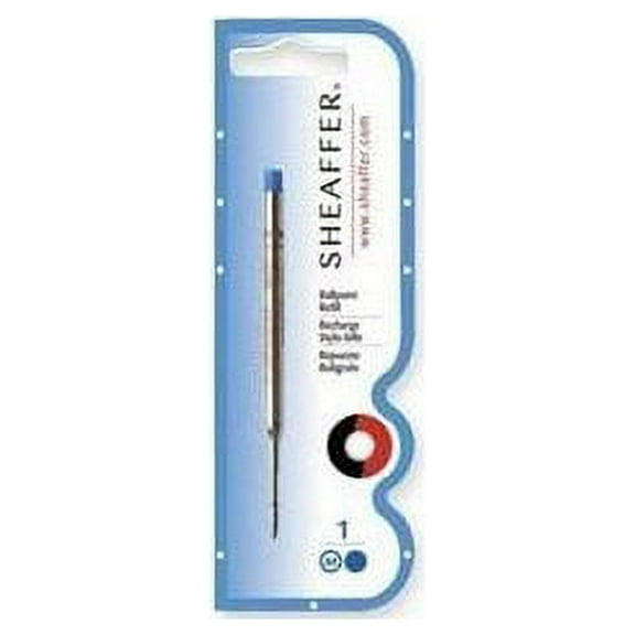 Sheaffer K Ballpoint Pen Refill, Medium Point, Blue Ink (99325)