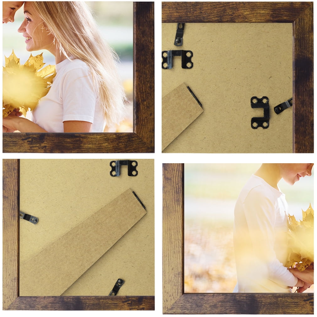 Buy 7 Pack 8.5x11 Picture Frame Brown, Award Certificate Diploma