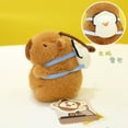 thumbnail image 1 of Poupée Capybara Véritable Poupée Jouet en Peluche Oreiller Cadeau d'Anniversaire Célébrité Internet Ragdoll DMH, 1 of 7