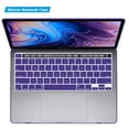 thumbnail image 5 of IBENZER New 2022 2021 MacBook Pro 13 Inch Case M1 A2338 A2289 A2251 A2159 A1989 A1706 A1708, Hard Shell Case with Keyboard Cover for Apple Mac Pro 13 Touch Bar(2022-2016), Ultra Purple, W-T13-UAPU+1, 5 of 10