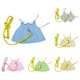 thumbnail image 2 of Conjunto de arnés, chaleco y correa, ropa cómoda para animales pequeños con accesorio, correa para el pecho, conejo, hurón, conejito, hámster y gatito, 2 of 5
