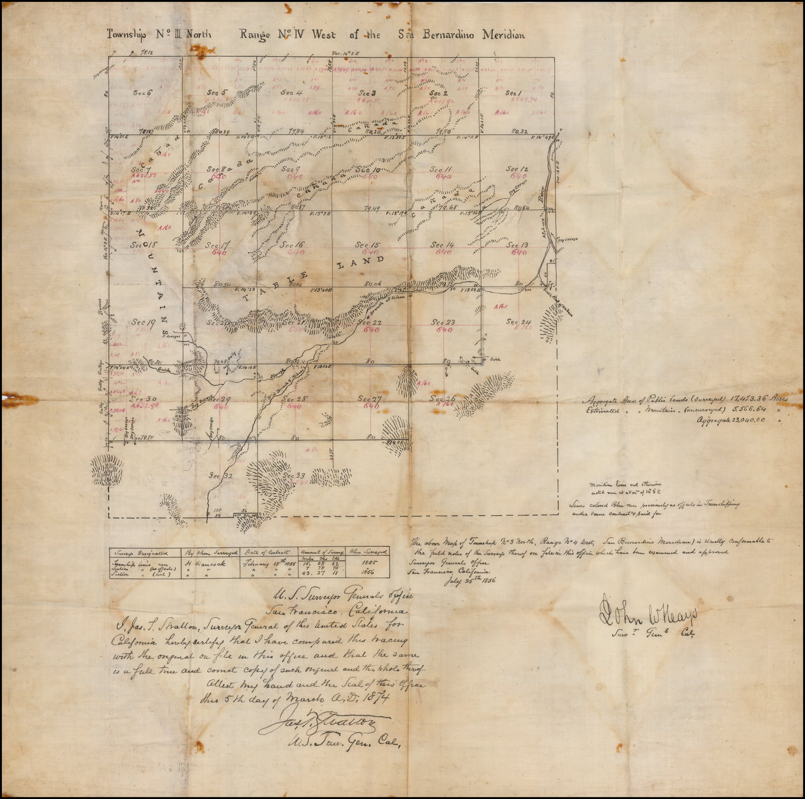 LAMINATED POSTER Hesperia / [Mohave River / High Desert / San Bernardino Count) . . . Map of ...