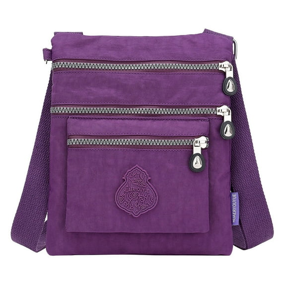 EnJoCho Women Nylon Shoulder Bag Elegant Daily Shopping Handbag Trendy Matching Crossbody Bags for Male Female for Travel Casual Use