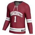 thumbnail image 2 of Unisex GameDay Greats #1 Maroon UMass Minutemen Hockey Fashion Jersey, 2 of 4