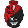 thumbnail image 1 of Nueva sudadera con capucha para hombres realista Impresión 3D sudadera suéter neutro blusa suéter casual, 1 of 5