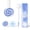 Milk White, variant on Electric Back Scrubber for Shower Body Brush, Waterproof Shower Body Scrubber for Cleansing, Massaging, Rechargeable Bath Brush for Kids & Adults with 2 Heads & 3 Speed Modes, Taro Purple