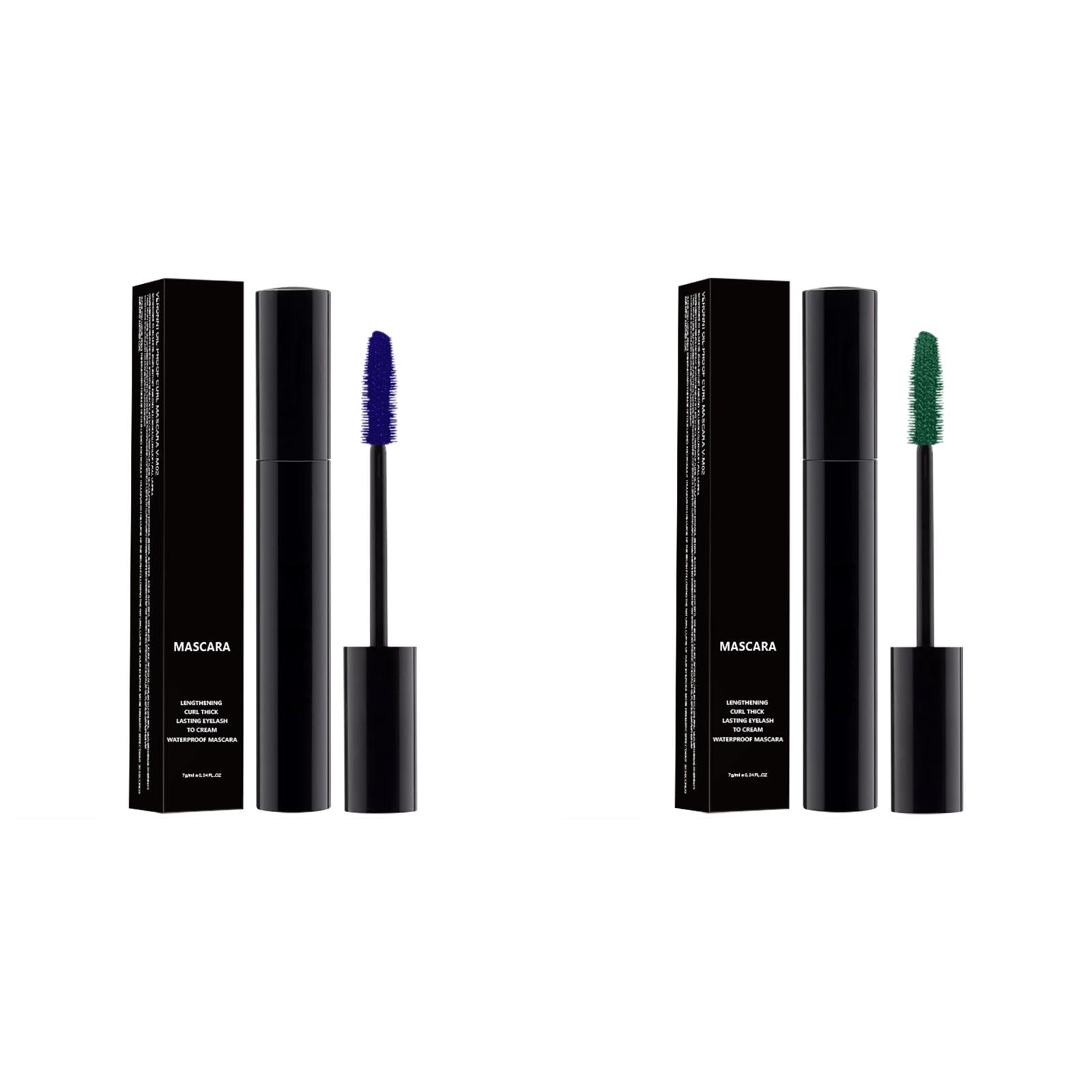 Volumizing Mascara Color Waterproof Thick Long Curl Silicone Brush Head