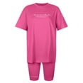 thumbnail image 5 of MAIHAN Women Shorts Sets Outfits Summer Vacation Outfits for Women Short Sleeve Top and Shorts Pant Sets Women 2 Piece Outfits Cotton Outfits Sets, 5 of 7
