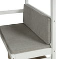 thumbnail image 5 of [US IN STOCK] Functional Loft Bed (turn into upper bed and down desk，cushion sets are free),Twin Size,White, 5 of 9