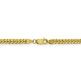 thumbnail image 4 of 14K Yellow Gold 4.25mm Solid Miami Cuban Chain 24 Inch, 4 of 5