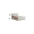 thumbnail image 2 of Meridian Furniture Paxton Cream Chenille Fabric King Bed, 2 of 8
