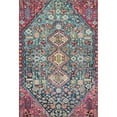 thumbnail image 2 of Addison Rugs Mayfield Premium Machine Washable Transitional Aztec Teal Rectangle Rug, 10' x 14', 2 of 7