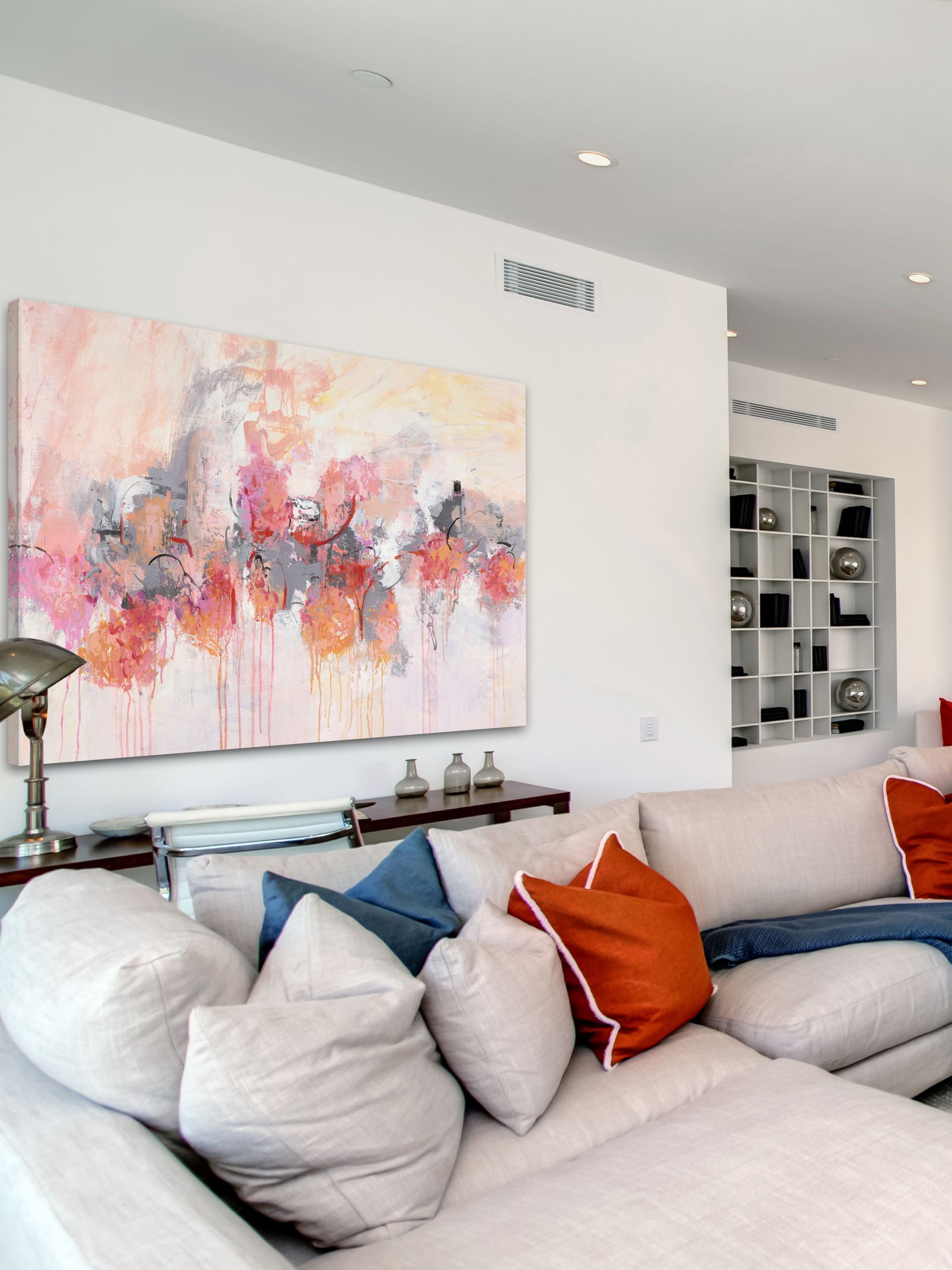 Marmont Hill Printed Abstract Canvas Art Print, 24" x 36", by Julie Joy